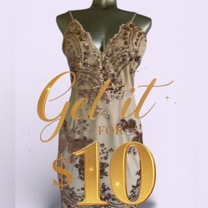 💲🔟ADD-ON 💟Stretch Sequins  Mini Dress